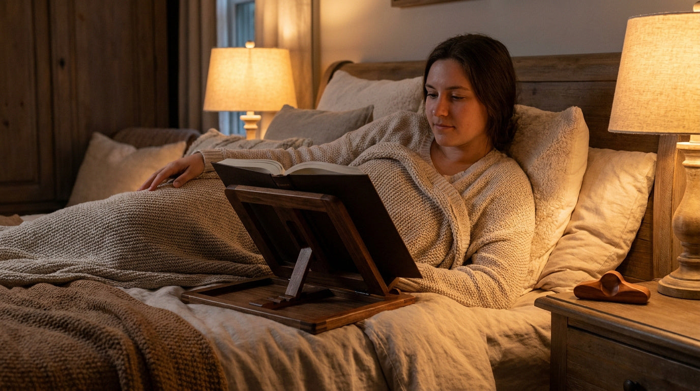 book holder for reading in bed Image