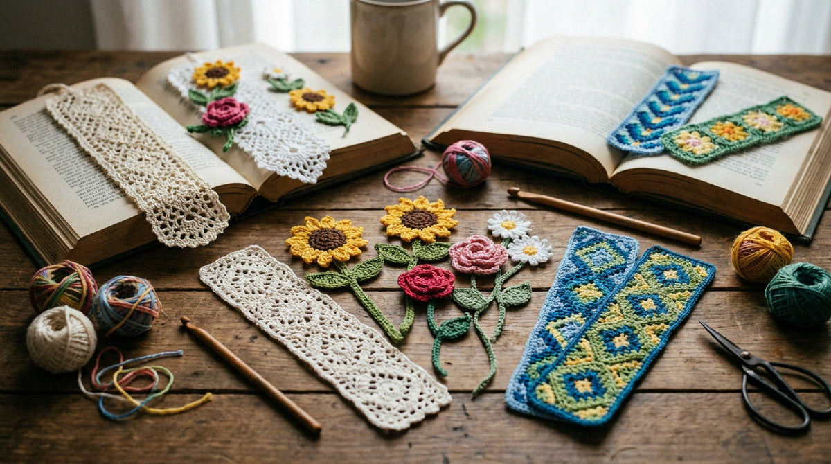 crochet bookmarks ideas