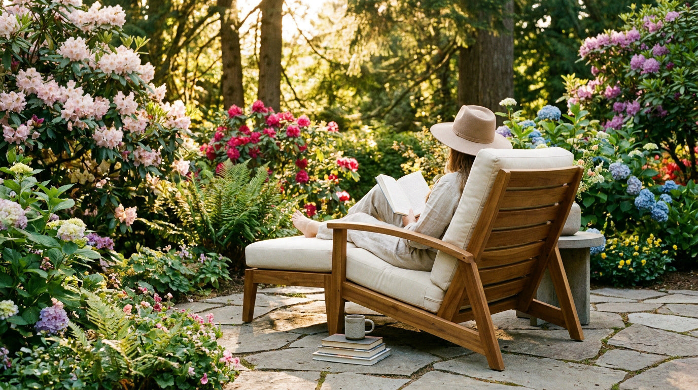 best outdoor reading chair for your garden sanctuary