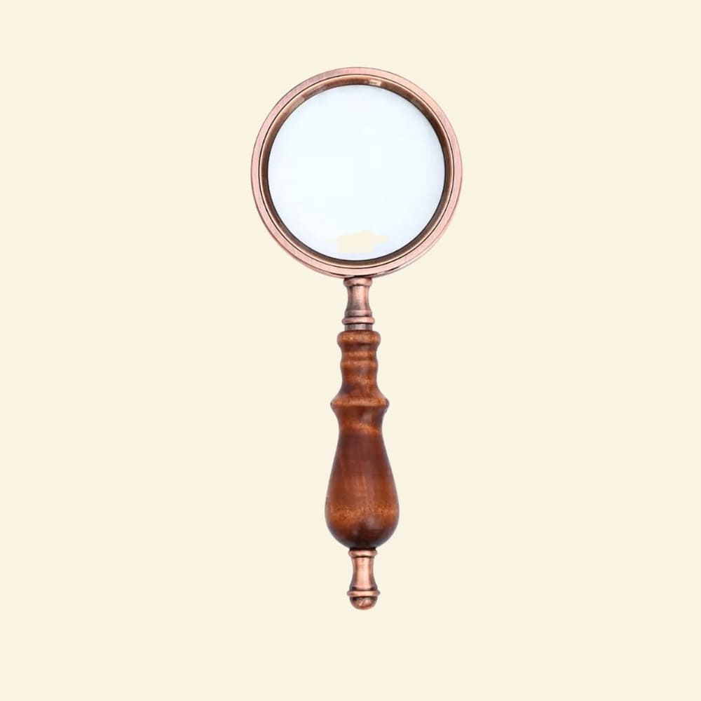 Magnifying glass for reading Image