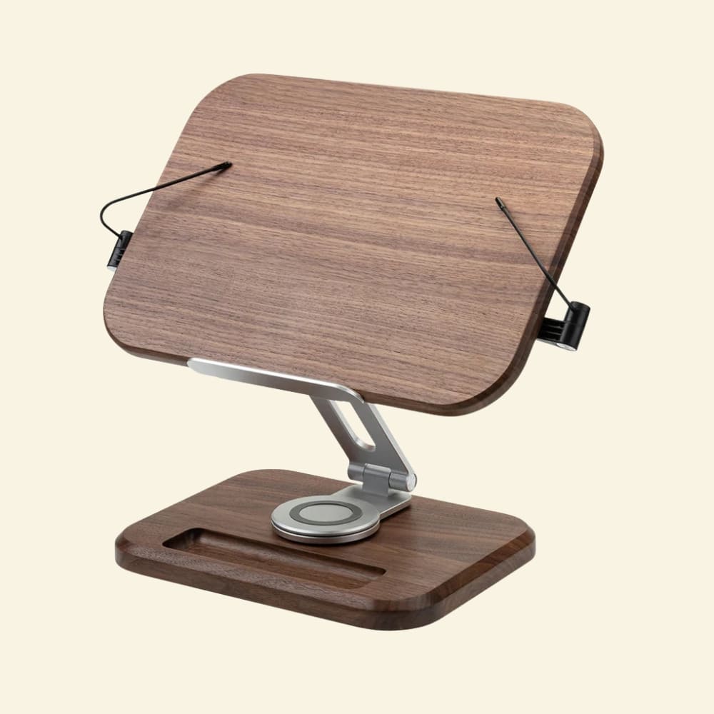 Wooden book holder Image