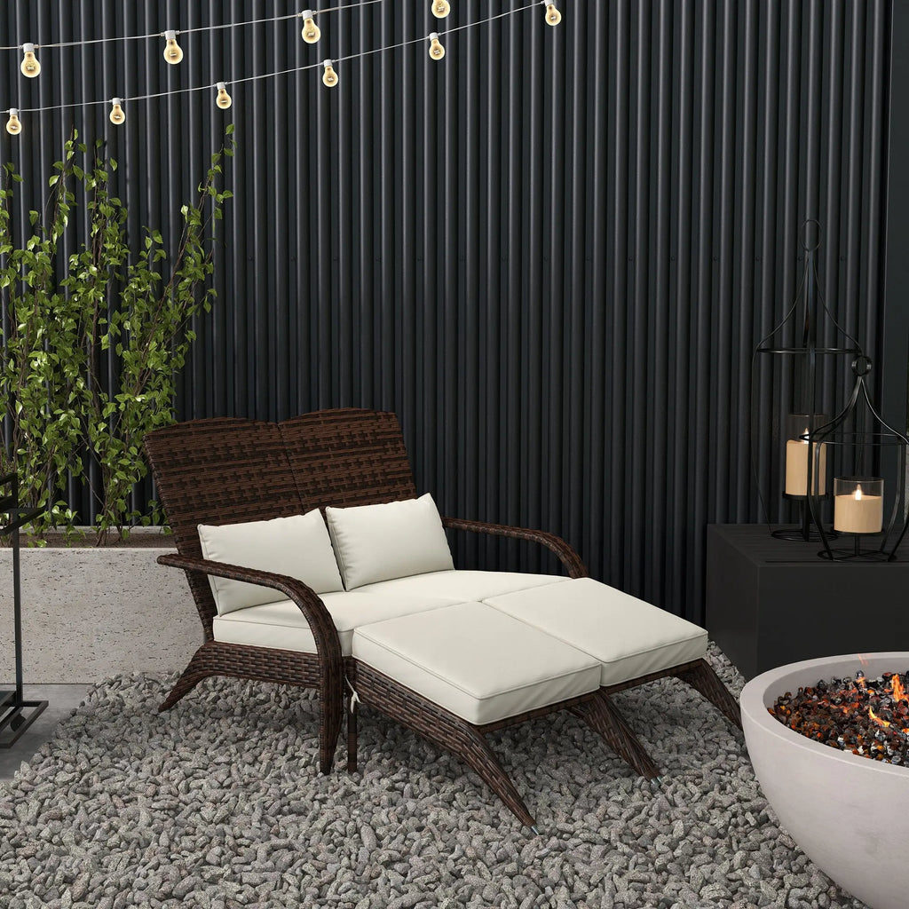 double seat outdoor reading chair with canopy