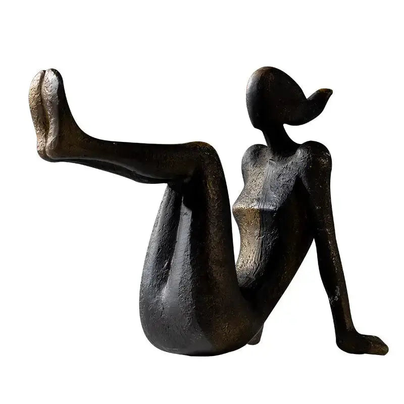 abstract design bookend