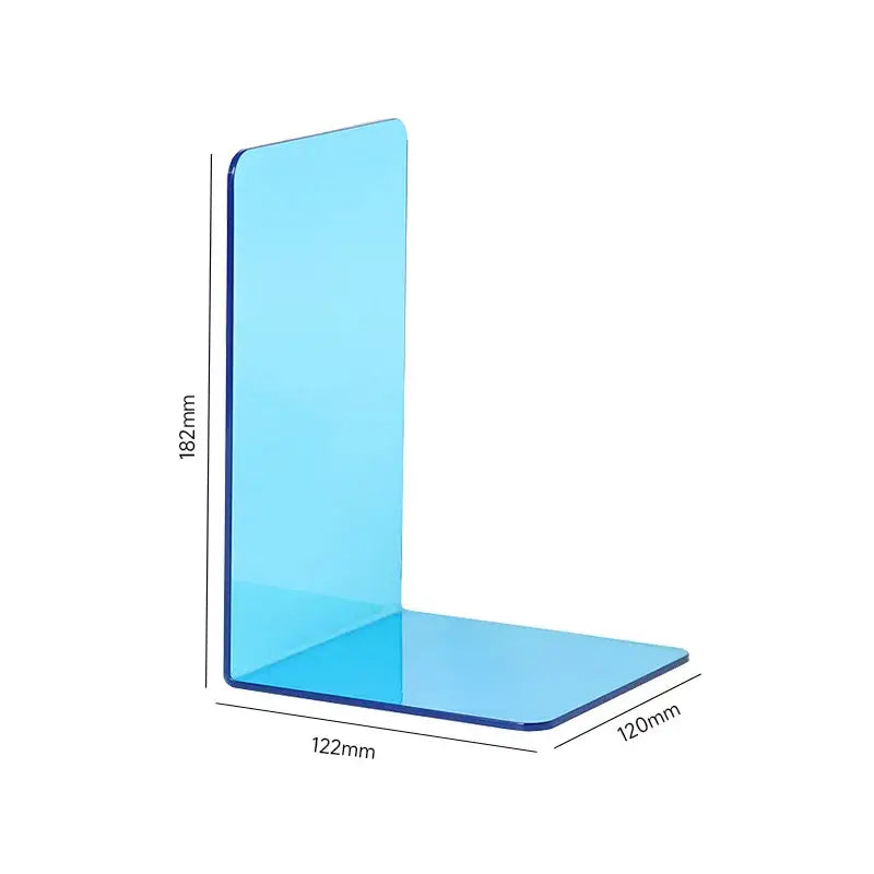 minimalist design acrylic book holder