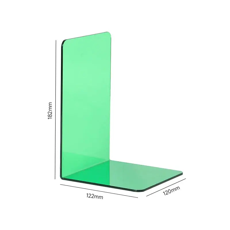 contemporary bookend in acrylic