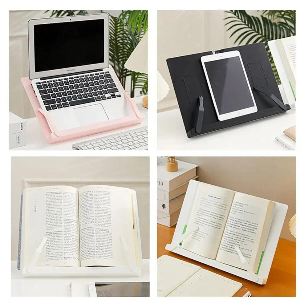 portable book support for comfortable reading