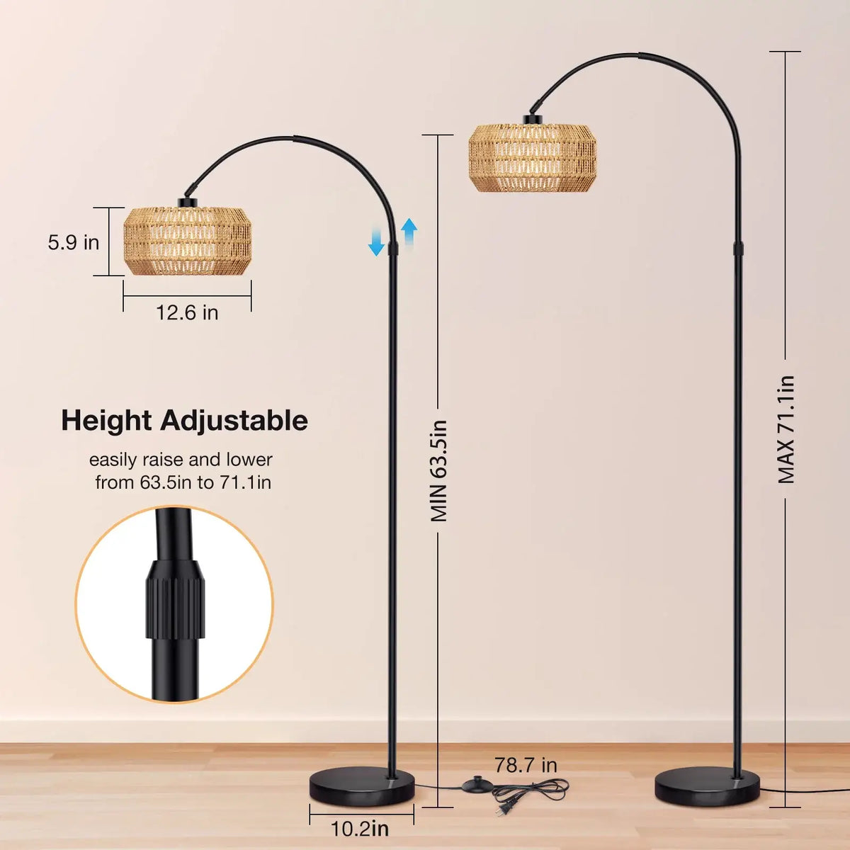 modern reading floor lamp design