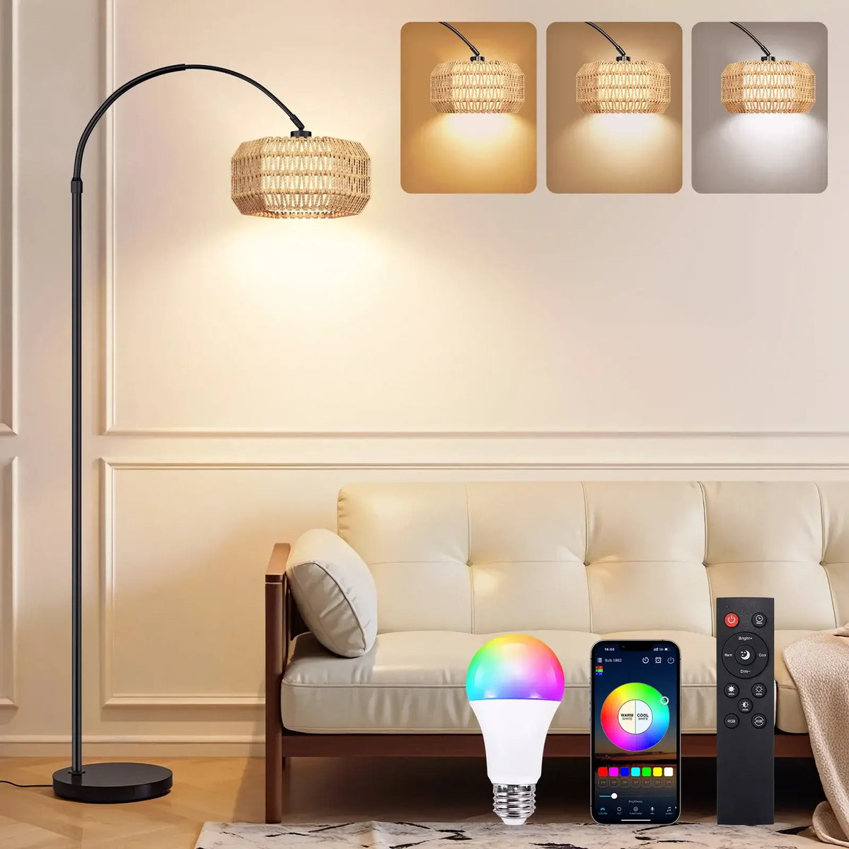 adjustable floor lamp for reading