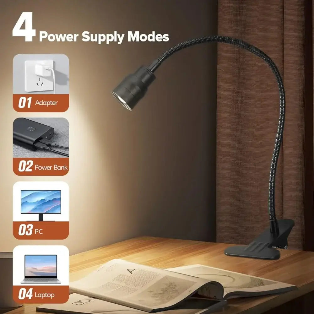 clamp lamp for reading