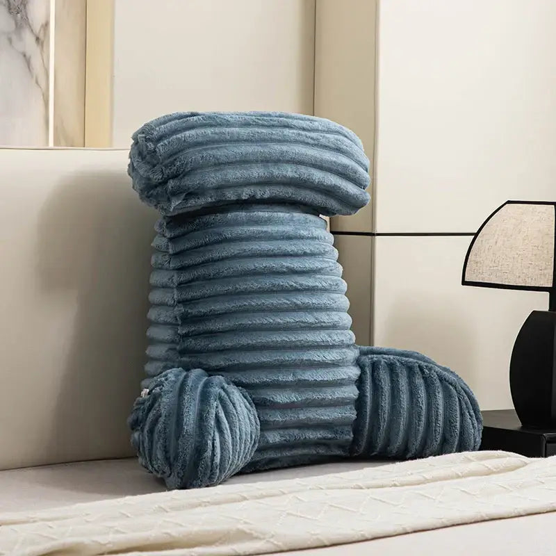 cozy adult reading cushion