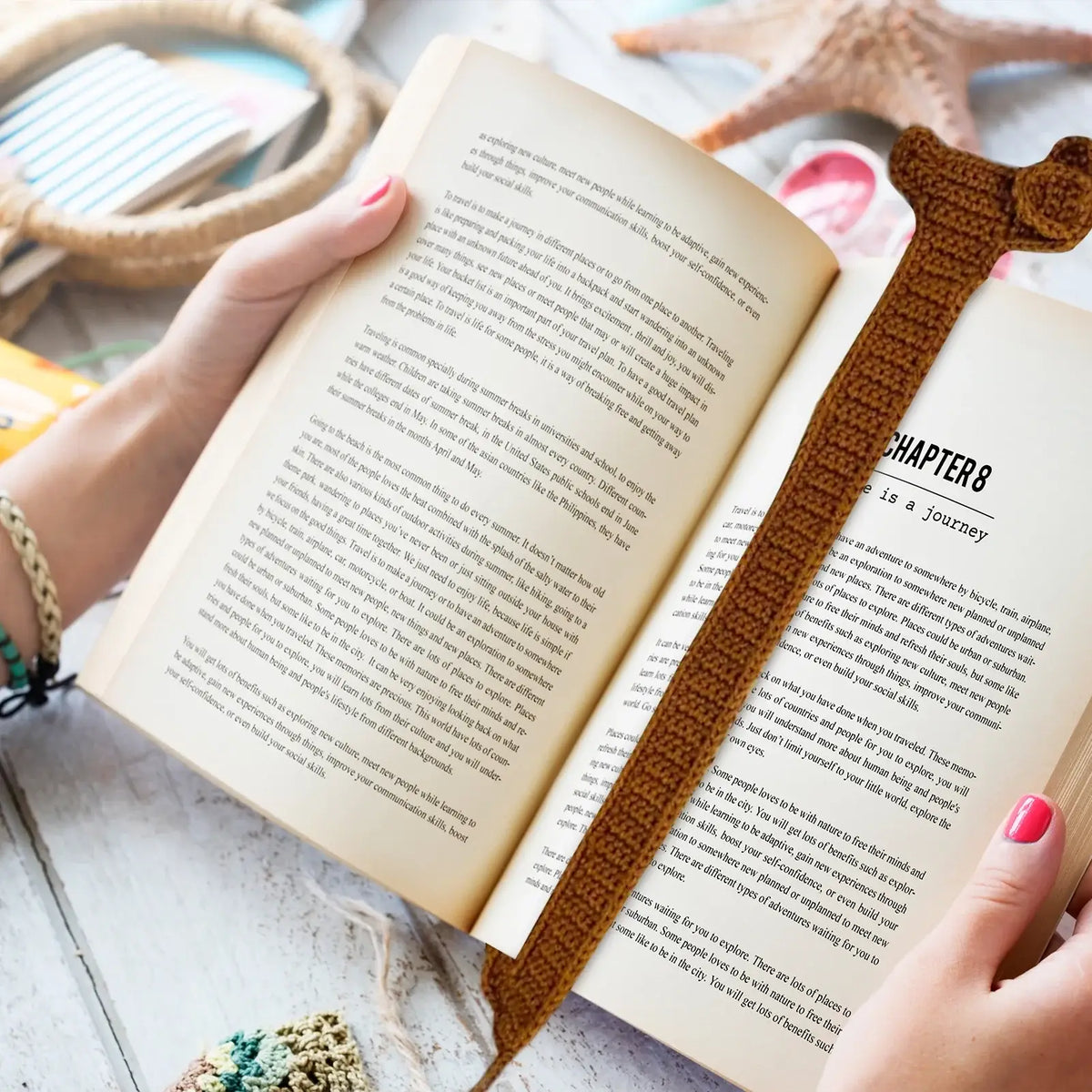 crochet bookmarks with animal designs