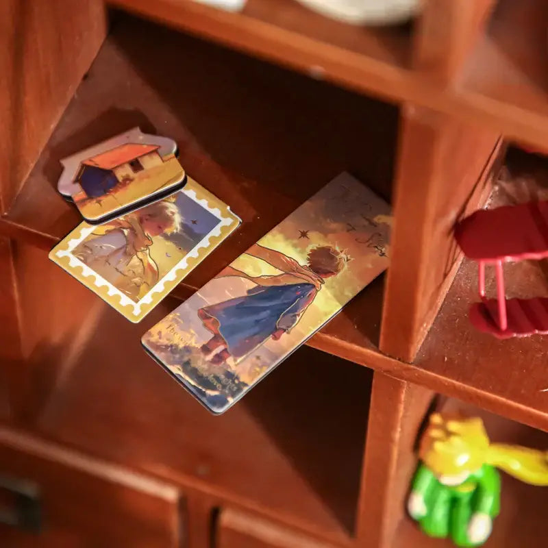 magnetic bookmark set featuring anime characters