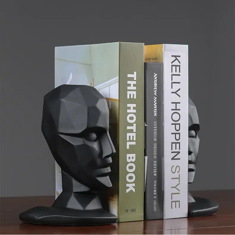 stylish bookend with art deco design