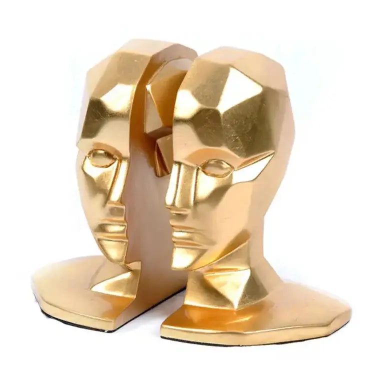 elegant bookend featuring art deco elements