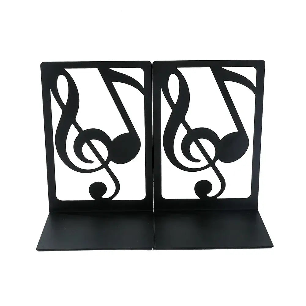 decorative metal bookend for shelves