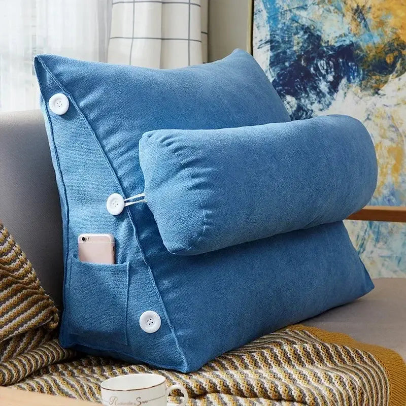 versatile bed pillow for reading