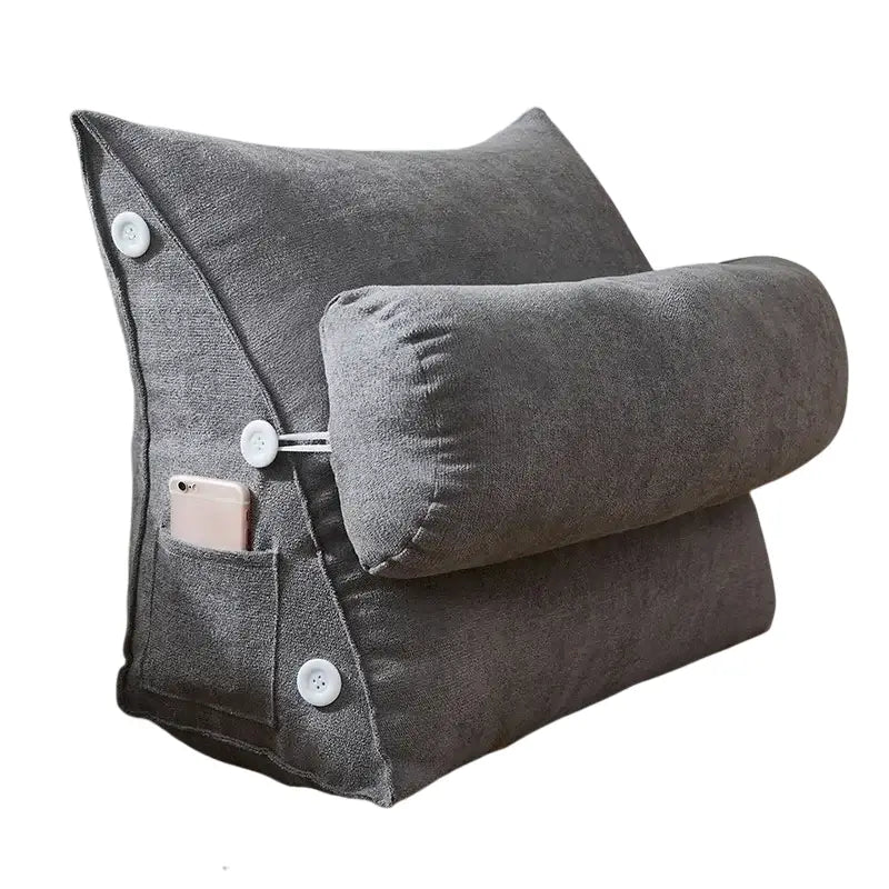 Back Support Pillow for Reading in Bed