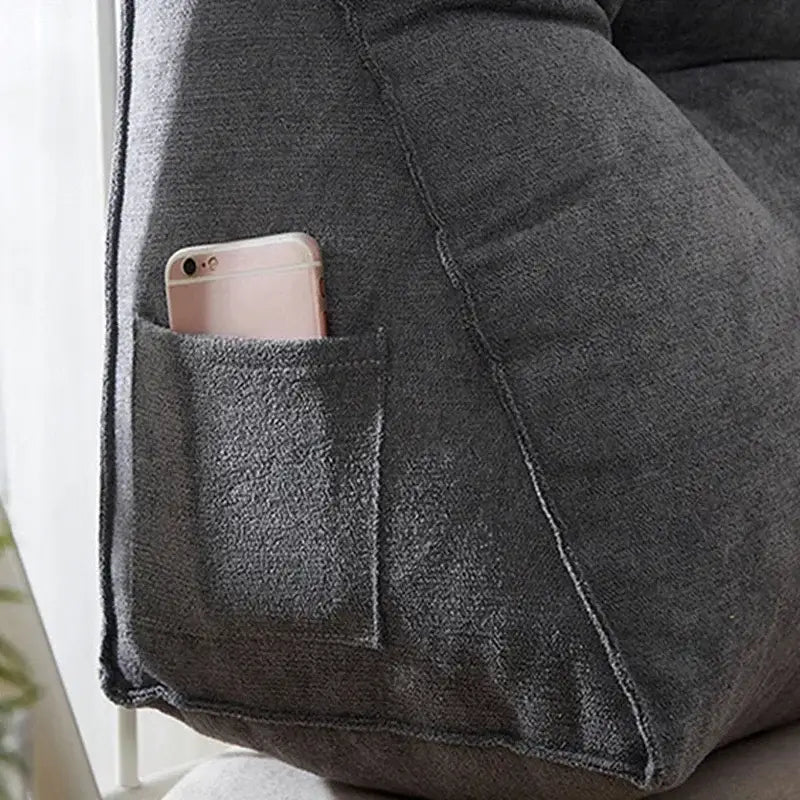 ergonomic back support for reading in bed