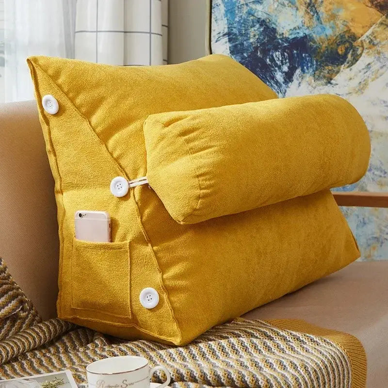 lightweight reading cushion for back comfort