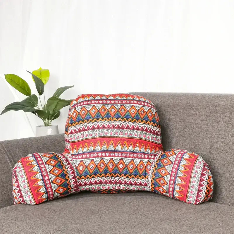 pillow with armrests for relaxing