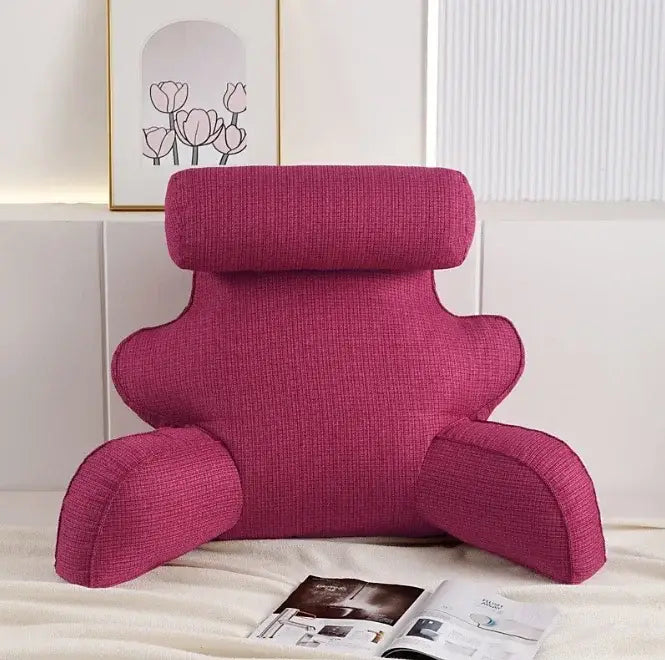 arms pillow for relaxed reading
