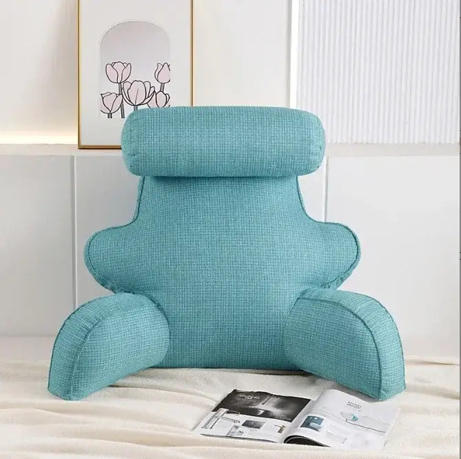 armrest pillow for comfortable reading