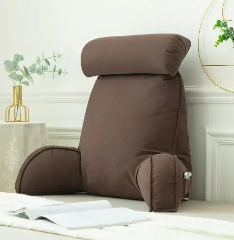 cozy reading pillow for bedtime stories