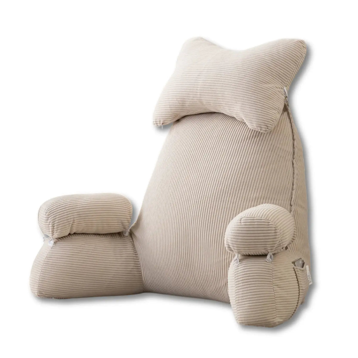 Bed Rest Reading Pillow with Arms