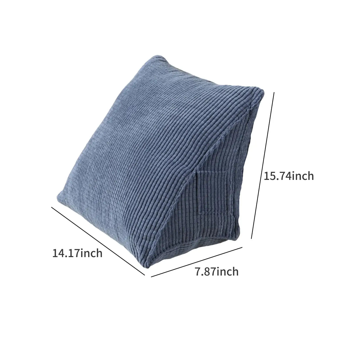 supportive wedge pillow for relaxing