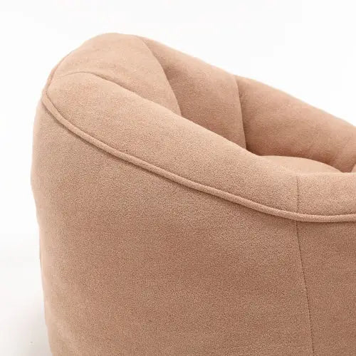 elegant lounge chair with a footstool