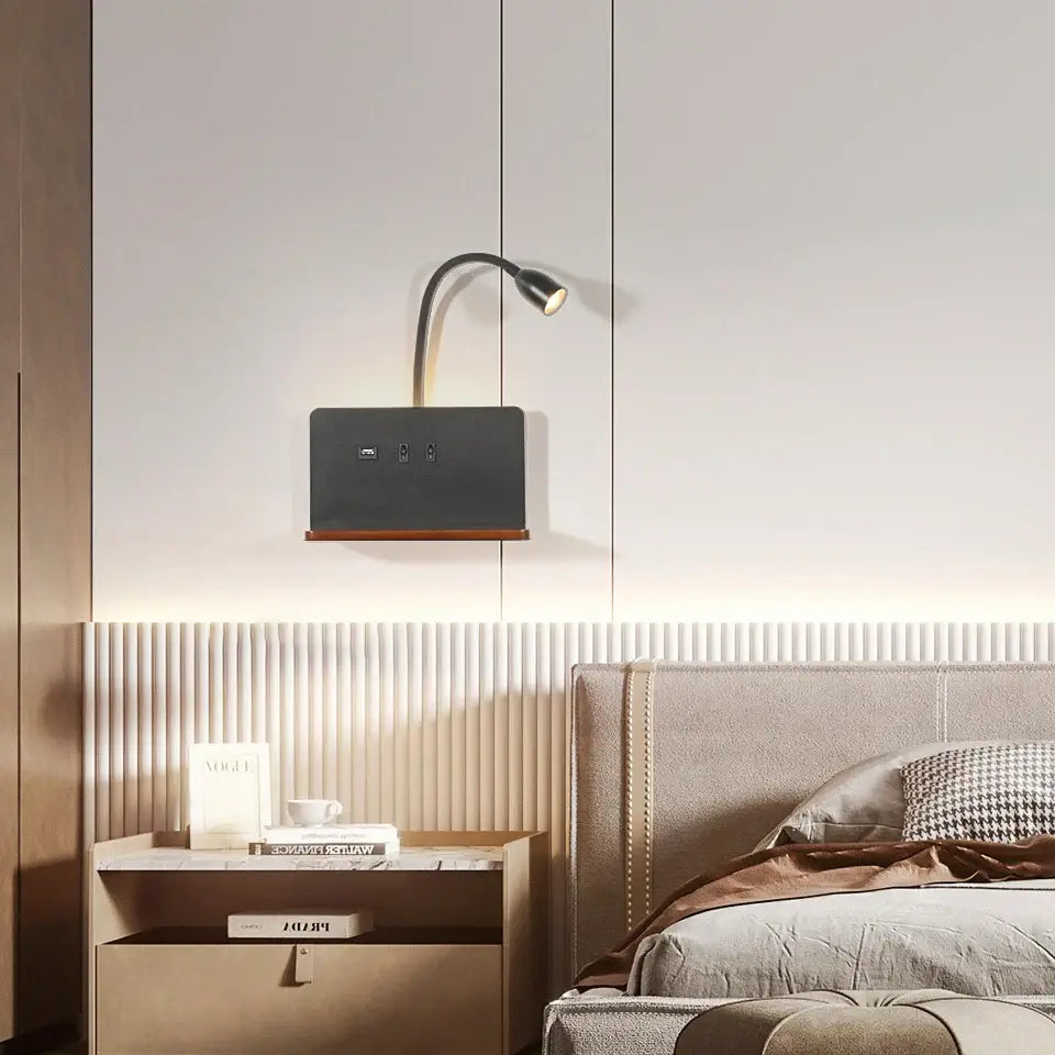 LED bedside reading light