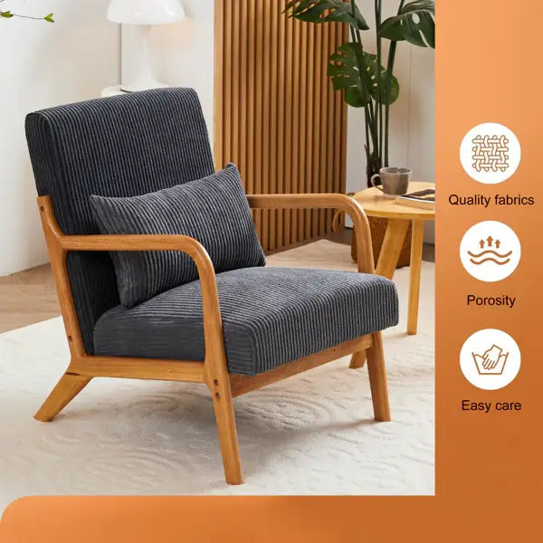 cozy reading chair designed for relaxation