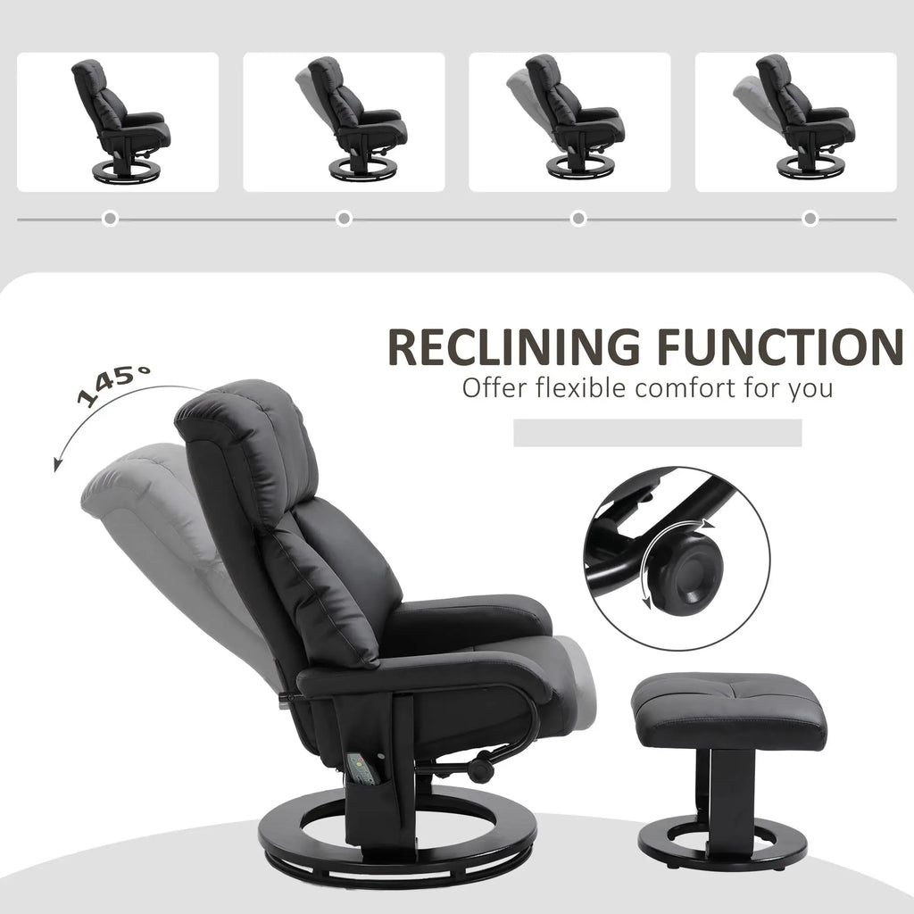 luxurious leather reading chair