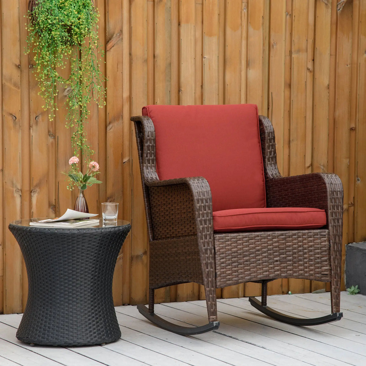 stylish outdoor reading chair