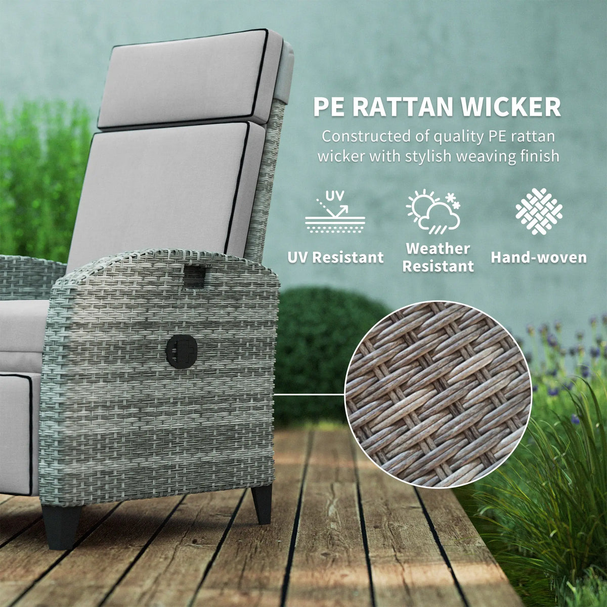 comfortable outdoor reading chair