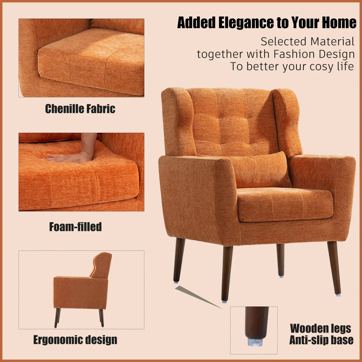 comfortable oversized chair for reading