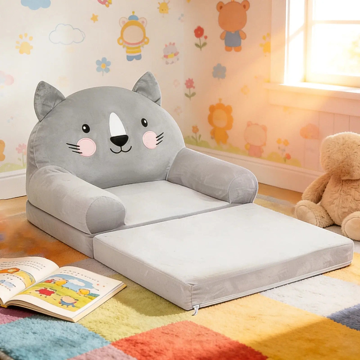 easy to clean kids reading chair