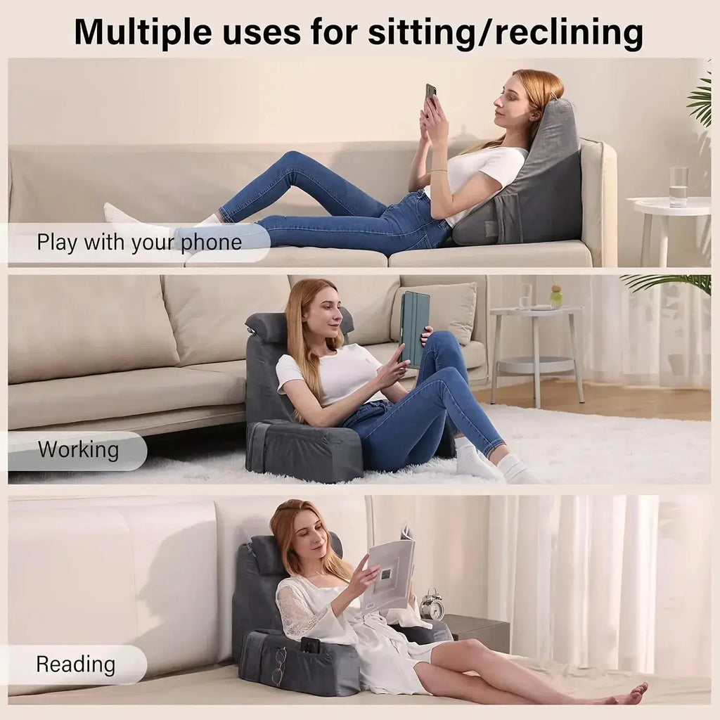 supportive arm pillow for reading