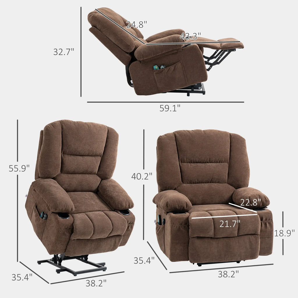 large cushioned chair for relaxing