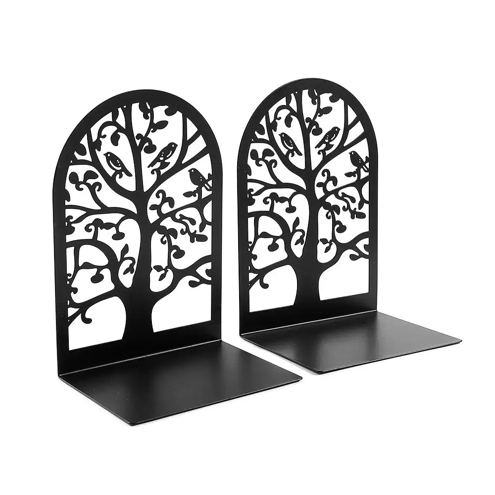ornamental bookend featuring birds