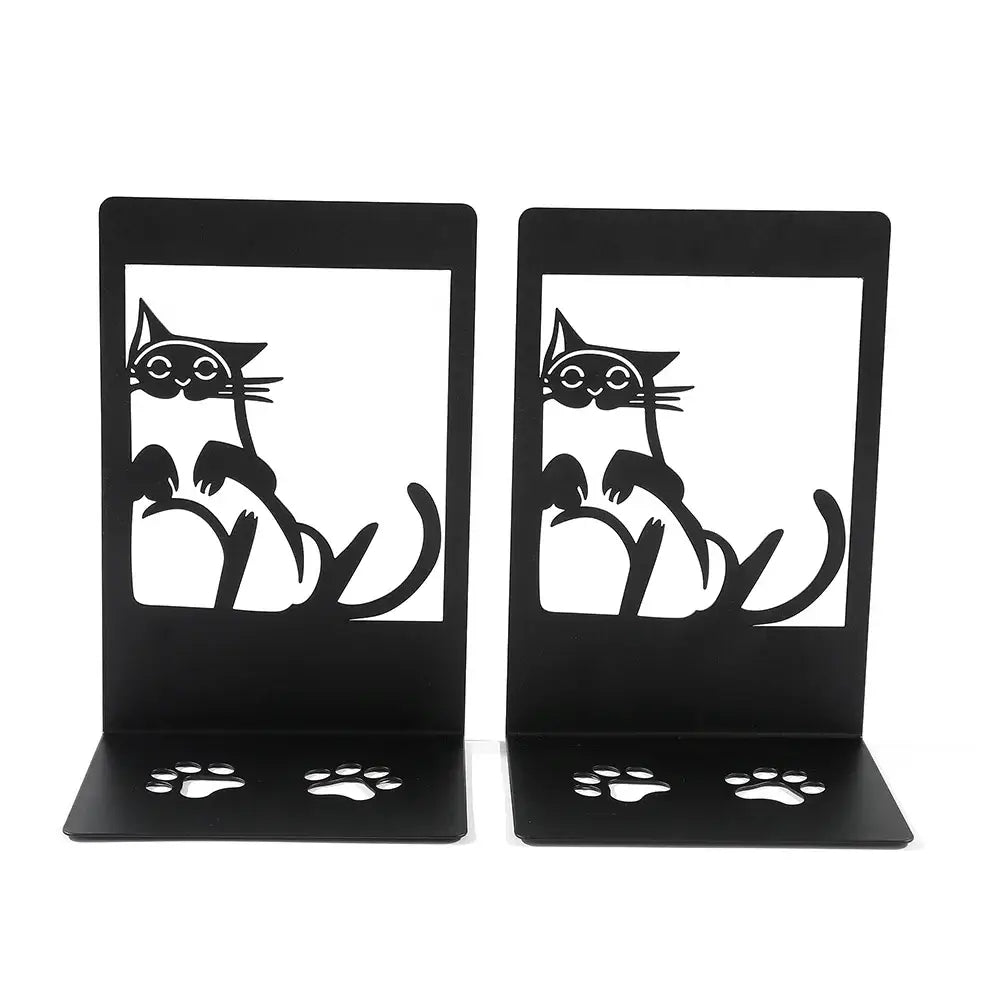cat paw print bookend