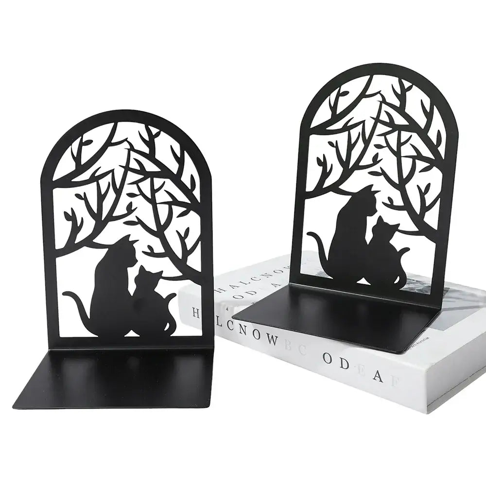 kitten shaped bookend