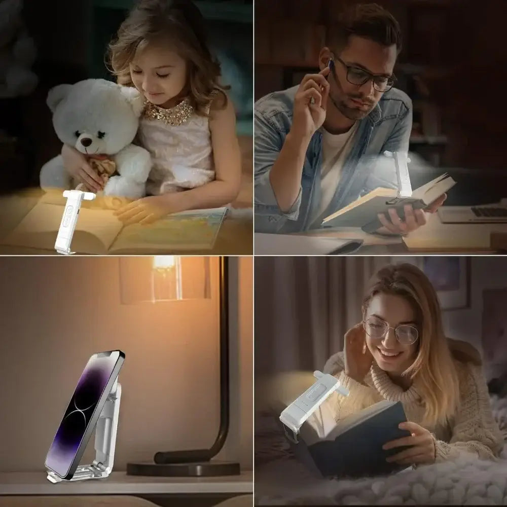 portable book light for nighttime reading