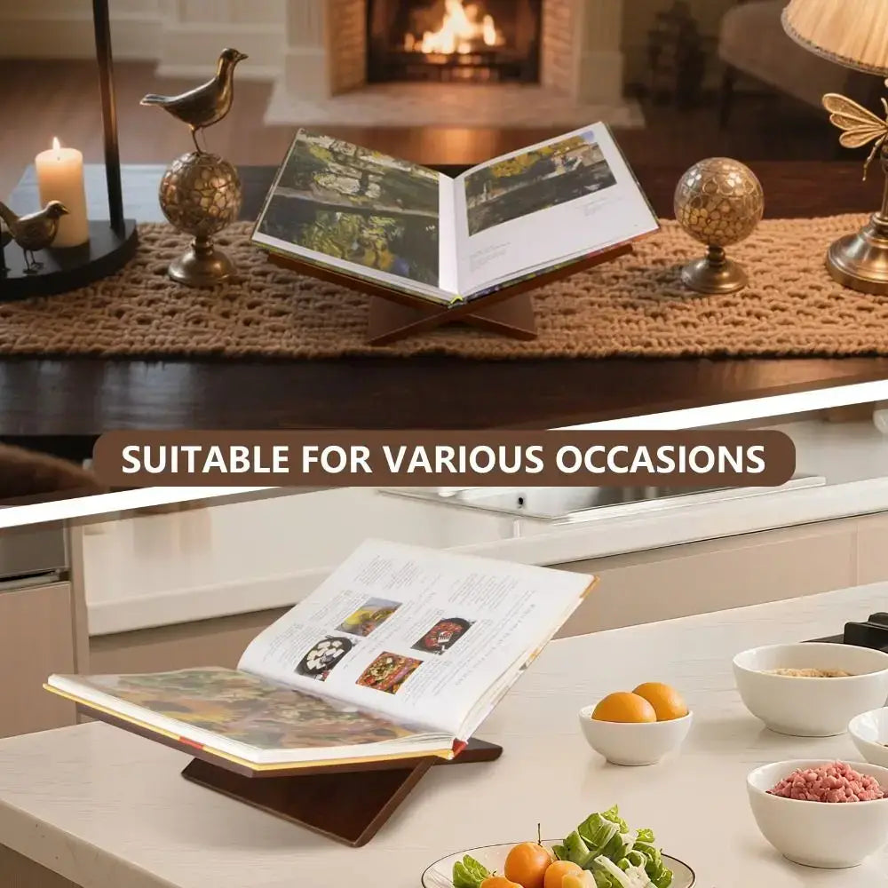 portable book stand for easy reading