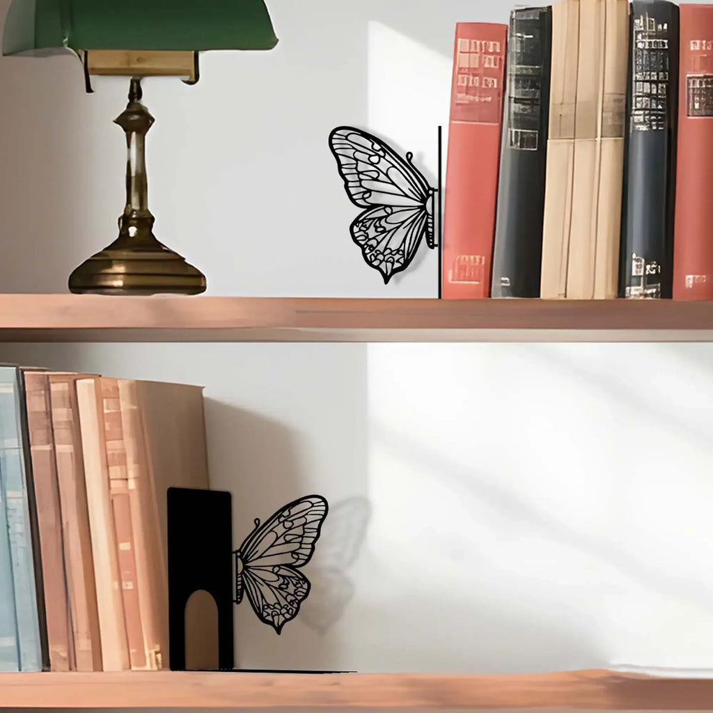 butterfly themed book holder