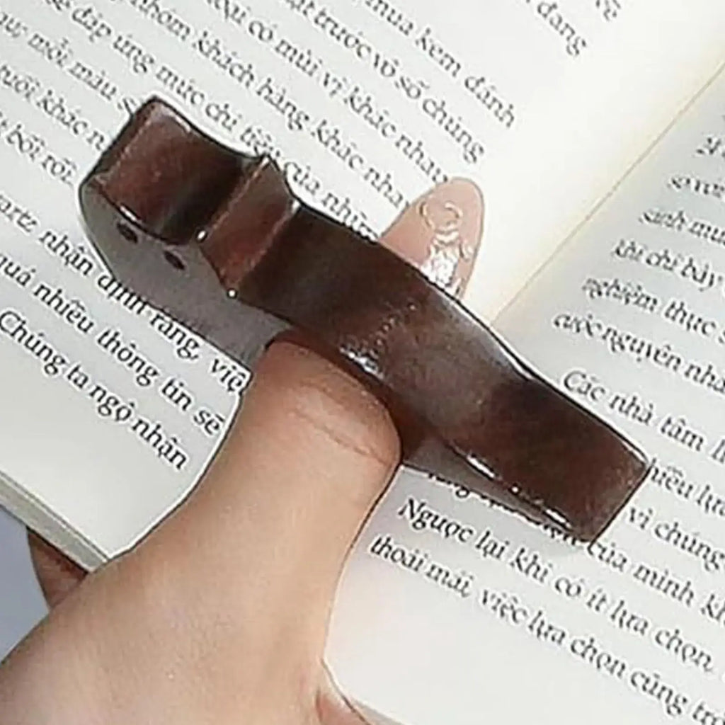 book stand with cat design