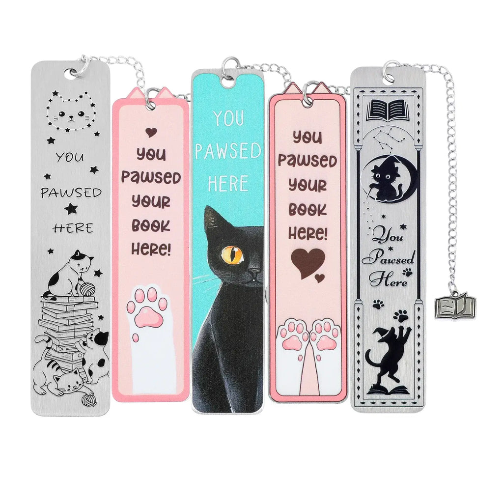 Cat Metal Bookmark