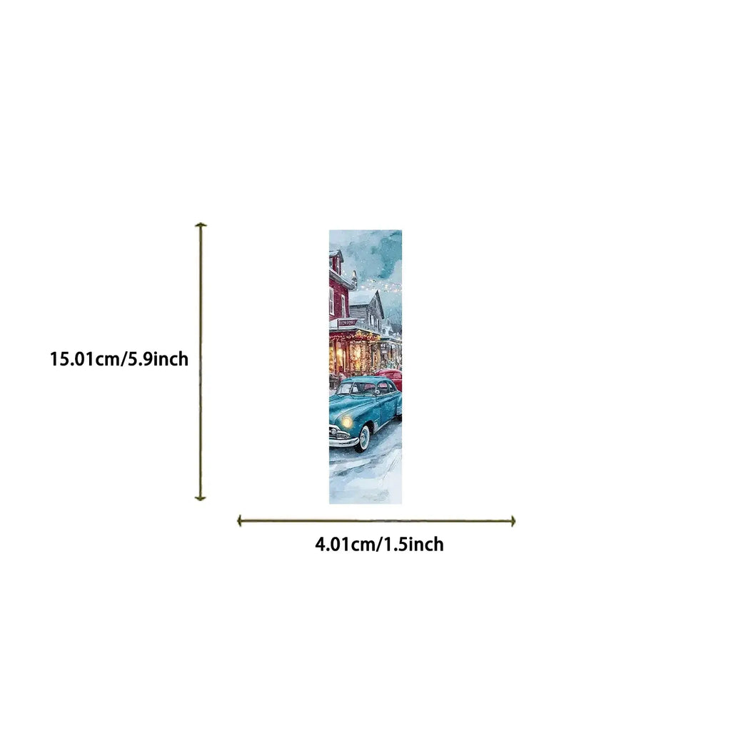unique Christmas inspired bookmark designs