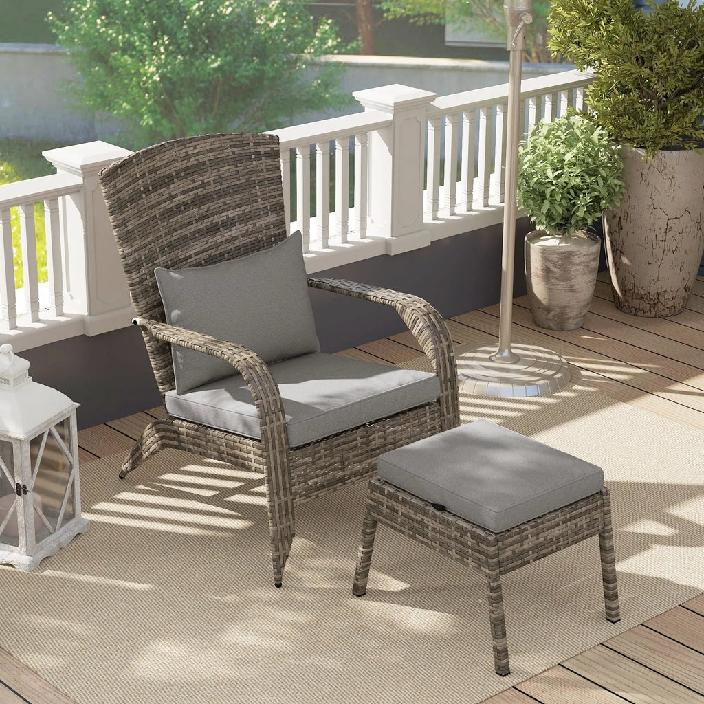 spacious outdoor chair for book lovers