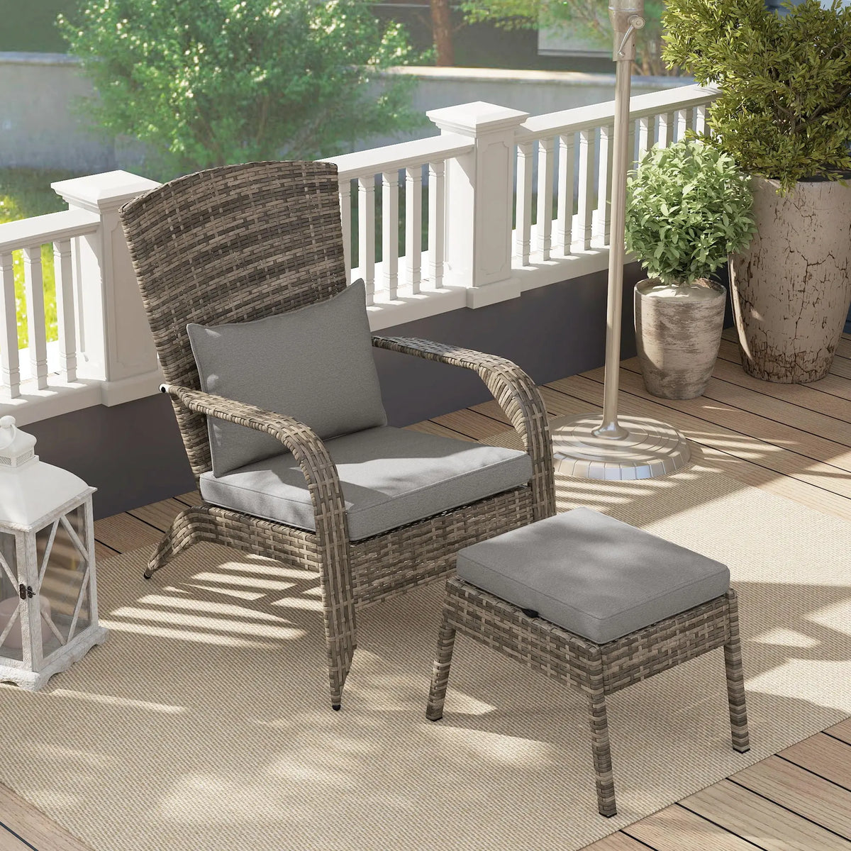 spacious outdoor chair for book lovers